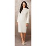 Rhinestone Bow Sweater Dress, , large