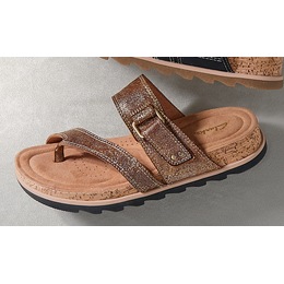 Clarks Yacht Beach Sandal, Bronze Metallic, large