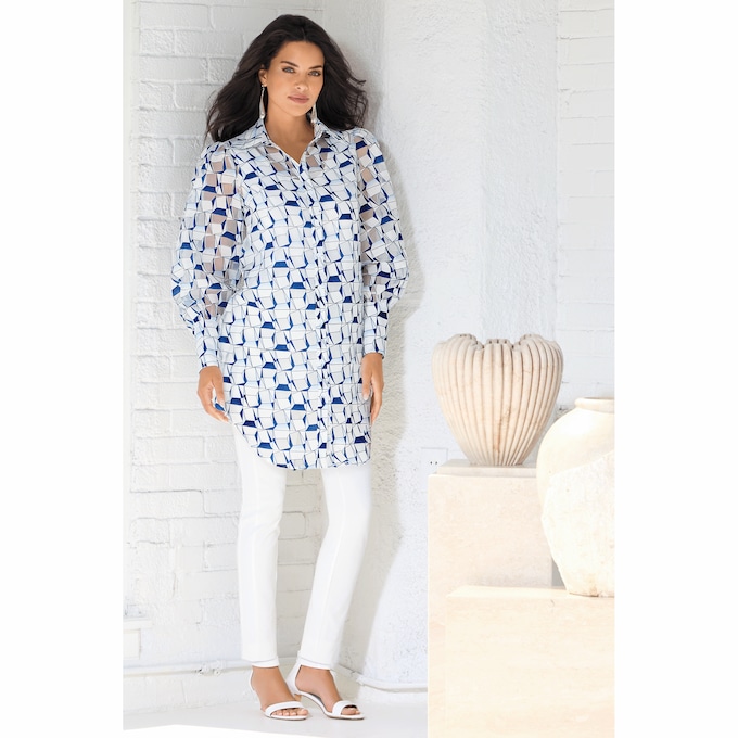 Jayden Woven Tunic, , large