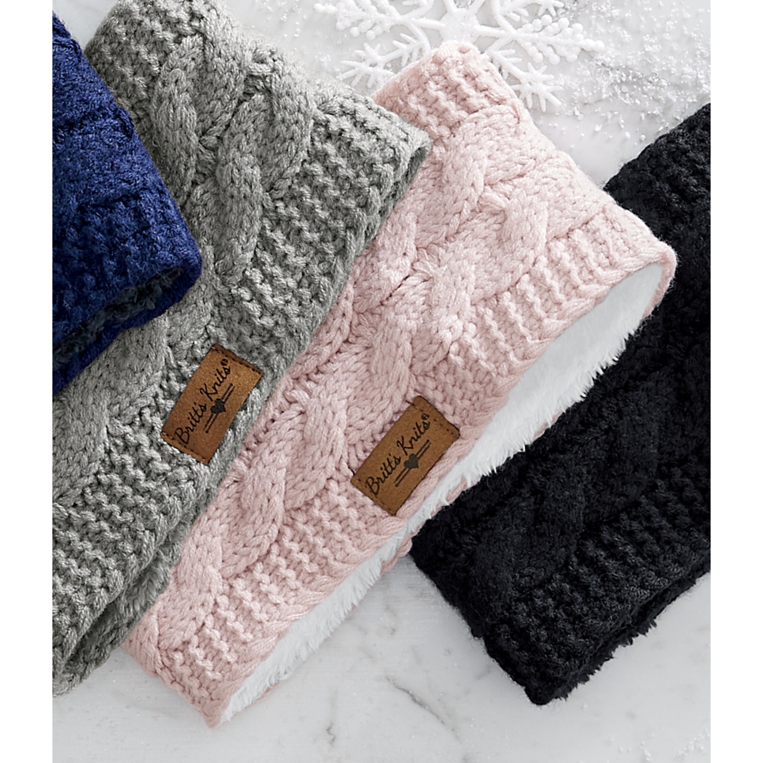 Britt’s Knits Headband Midnight Velvet