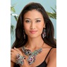 Crystal Swirl Necklace, , large