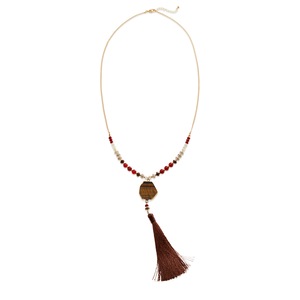 Tiger Eye Necklace, , large