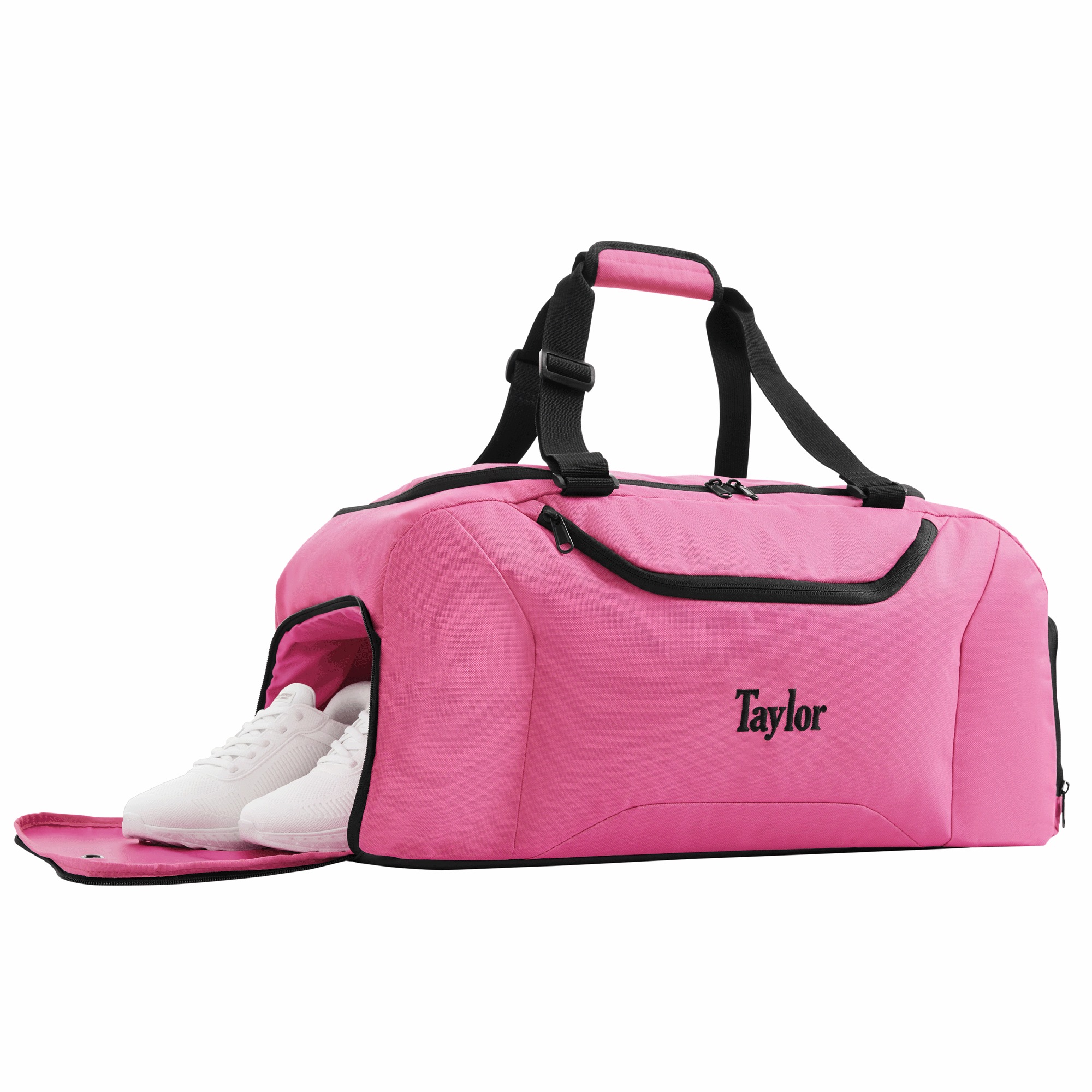Personalized 23" Duffel with Shoe Pocket, Magenta, large