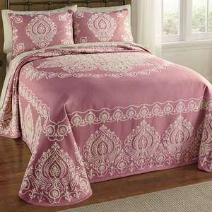 Richmond Jacquard Bedspread, , large
