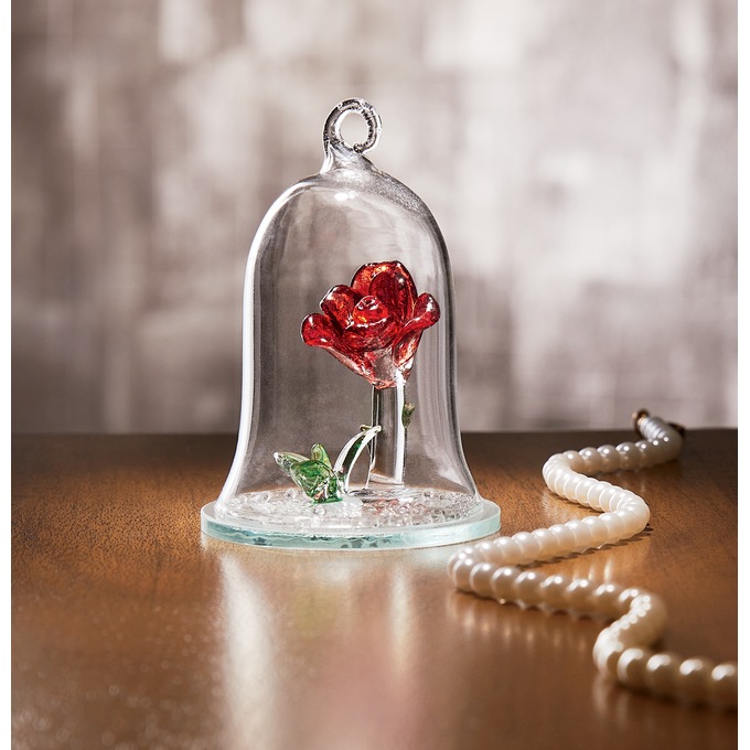 Crystal Rose in Cloche, , large