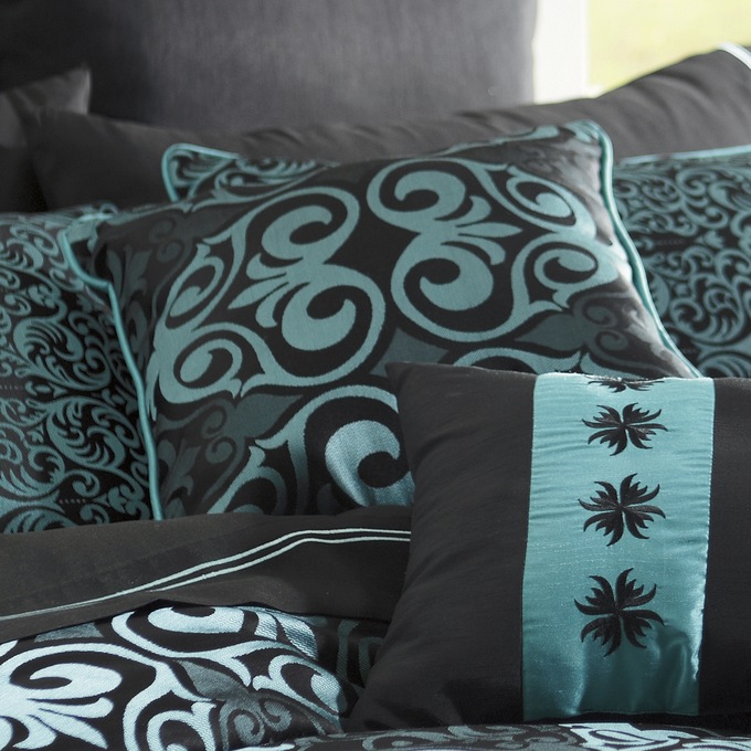 Kismet Woven Jacquard Square Pillow, , large