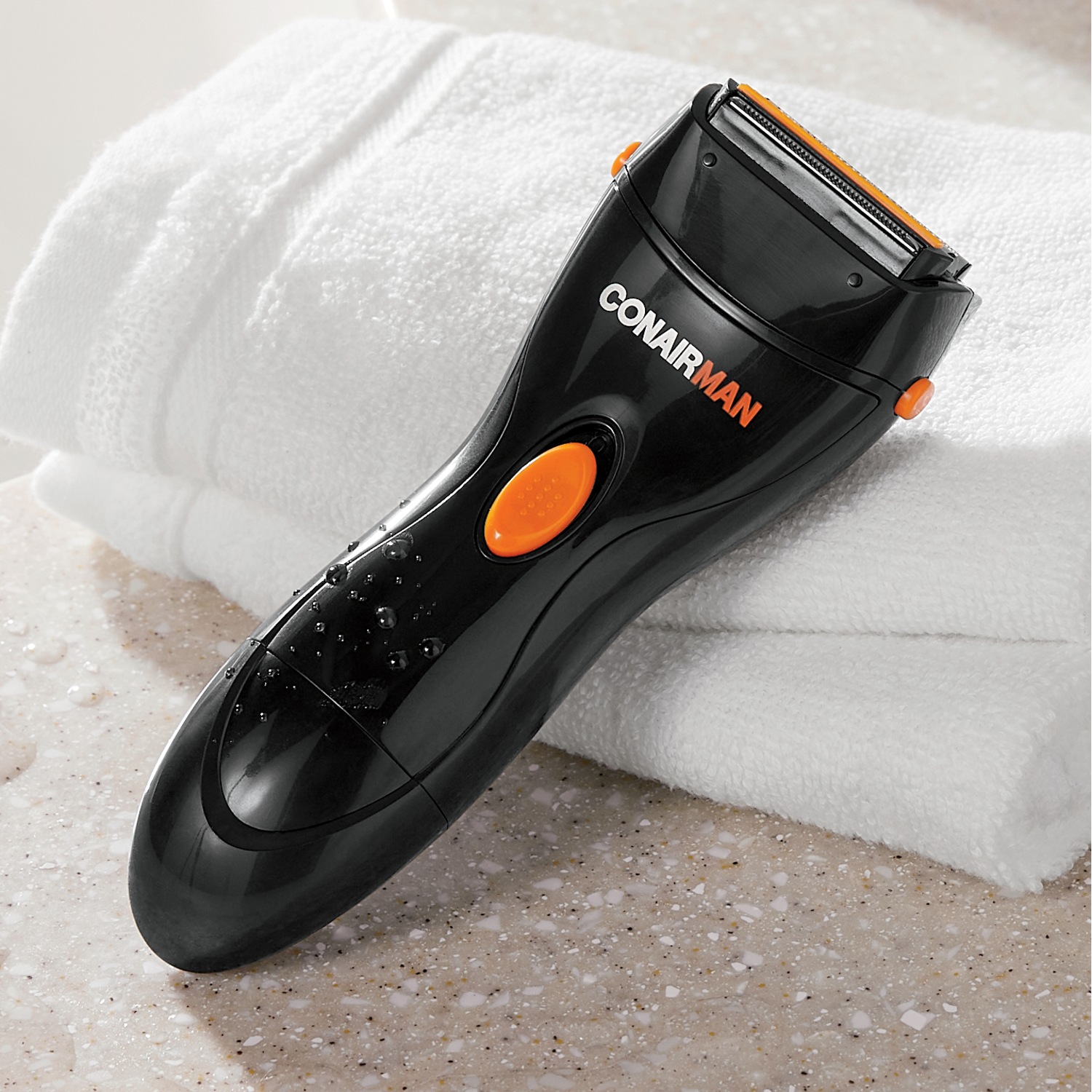 Conair Men's Foil Wet/Dry Travel Shaver Midnight Velvet
