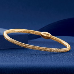 14K Gold Mesh/Stretch Bracelet, , large
