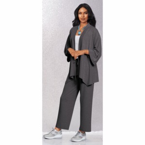 Leighton Draped Cardigan, , large