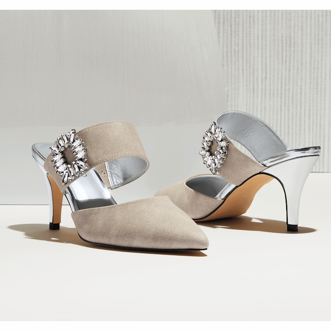 Embellished Mule, , large