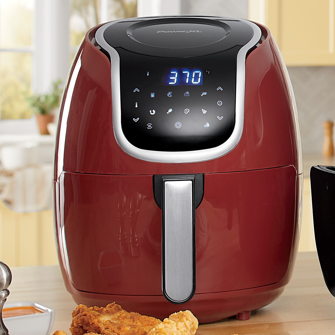 power air fryer xl red