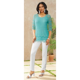 June Floral Sweater, , large