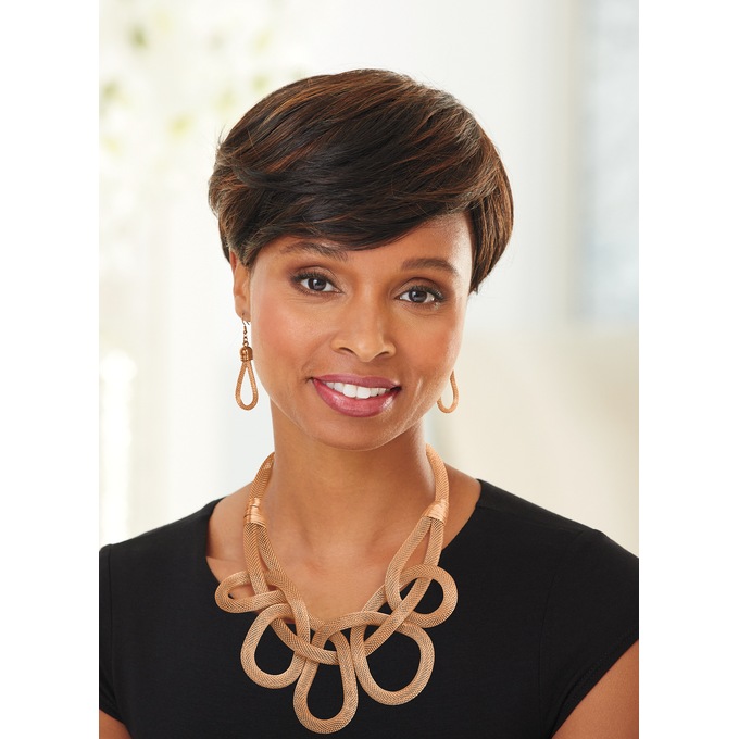 Mesh Loop Necklace and Earring Set, , large