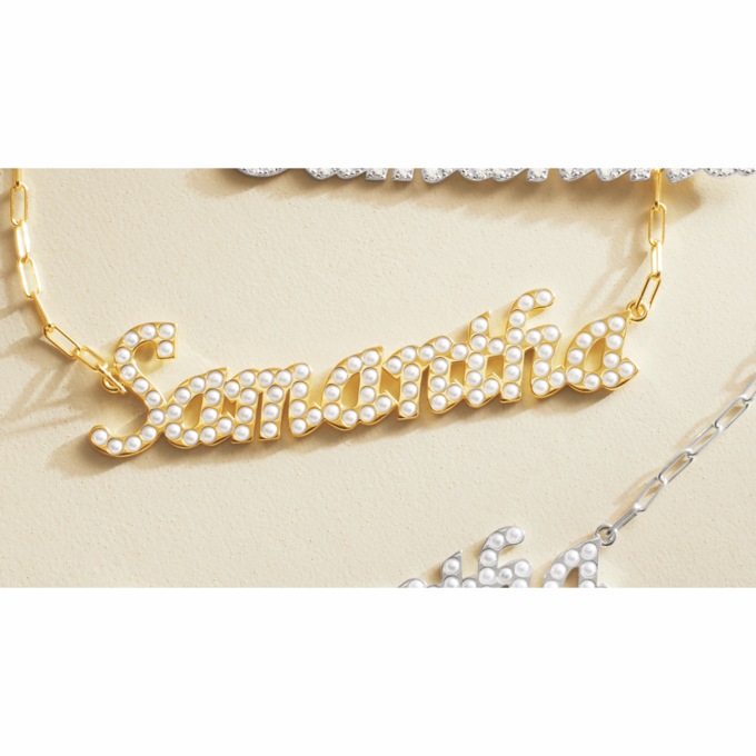 Personalized Gemz Necklace, , large