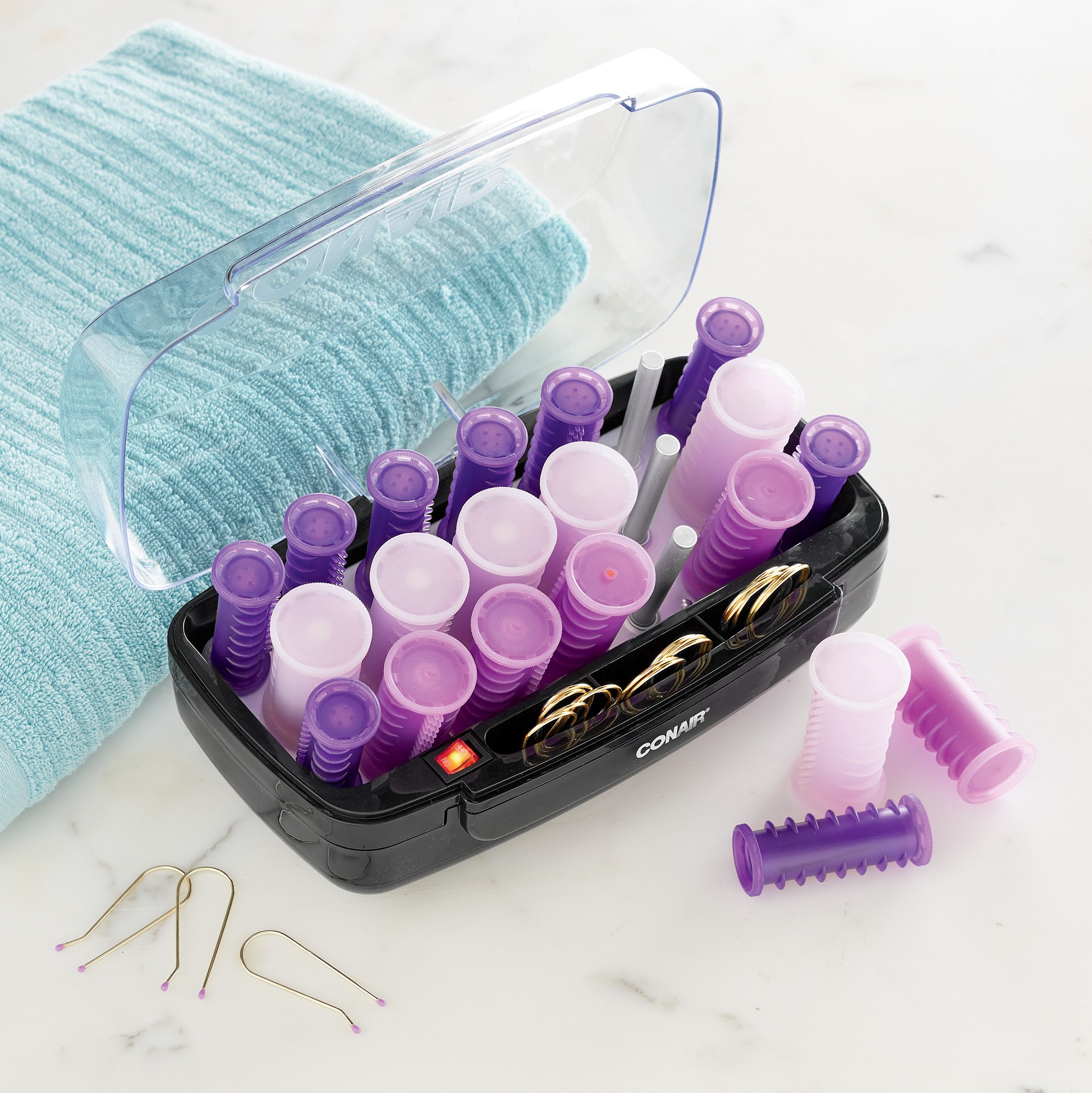 conair curls & waves hot rollers