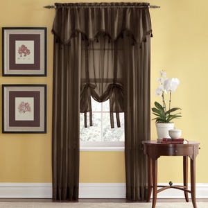 Tonal Stripe Sheer Panel, , large