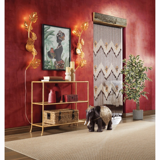 Gia Metal Console Table, , large