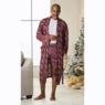 Stacy Adams Collar Knit Robe, , large