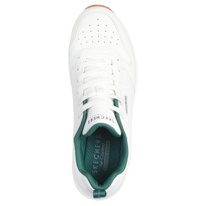 Skechers Men's Uno - Alder Lace-Up, White Green, large