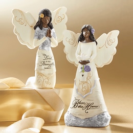 Set of 2 Praying Angels, , large