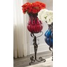 Corona Captured Glass Vase with Stand, , large