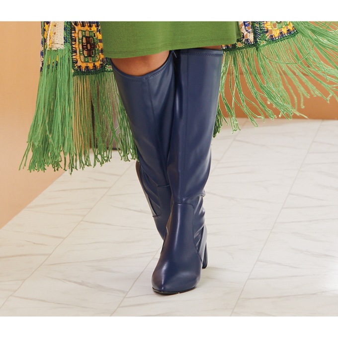 Midnight Velvet Tall Stretch Boot, , large