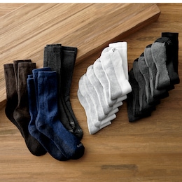 Dickies 6-Pair Pack Men&#39;s Dri-Tech Crew Socks, , large