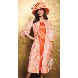 Evelina Jacket Dress and Hat, , large