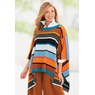 Fall in Central Park Sweater Poncho, , large