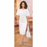 Pippi Scuba-Knit Sheath Dress with Sateen Basketweave Detail, , large