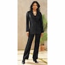 Stevee Faux-Leather Blazer, , large