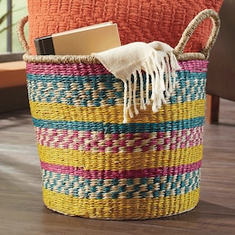 Multicolored Global Basket, , large