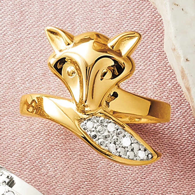 Kate spade fox shop ring
