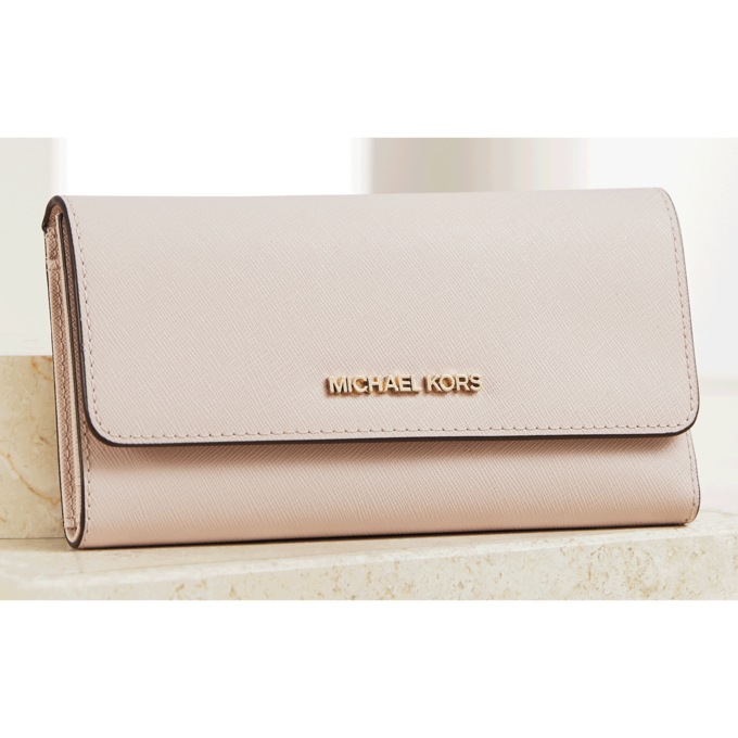 Michael Kors Jet Set Trifold Wallet, , large