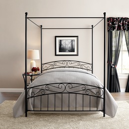 Leanne Canopy Bed, , large