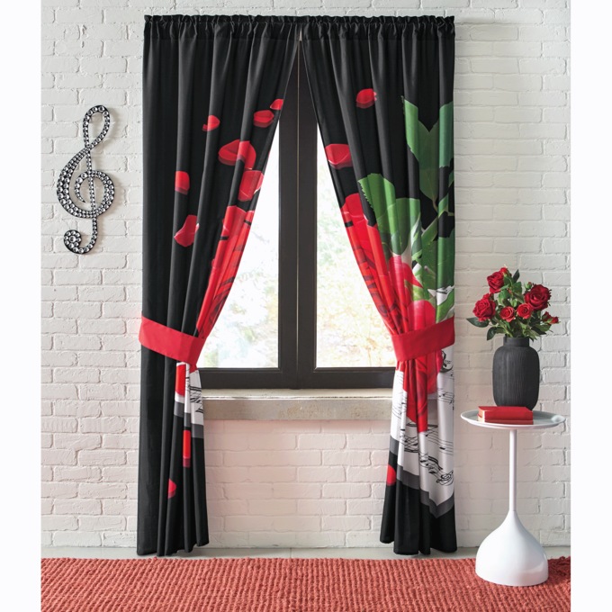 Melody Rose Panel Pair, , large