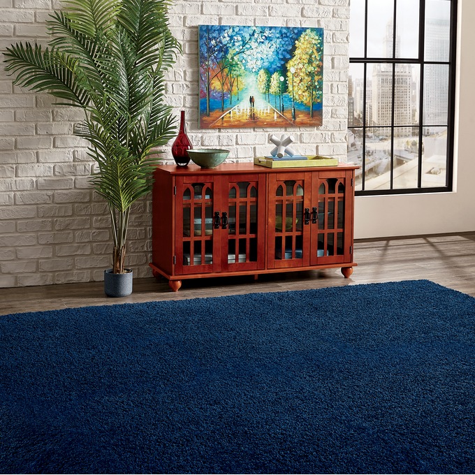 Campbell Shag Rug, , large