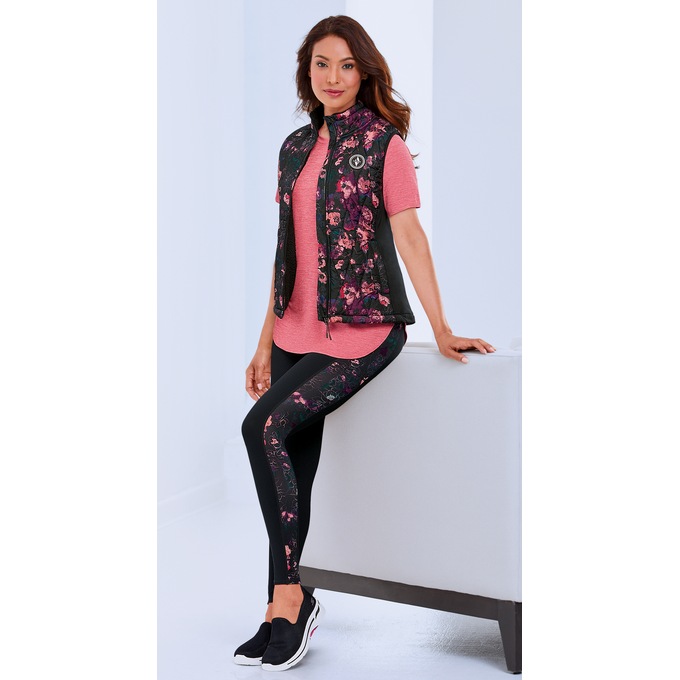 Skechers GOwalk High-Waisted Floral Legging