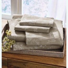 Fall Foliage Cotton Blend Sheet Set, , large