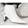 Tassel Trim Bootie for Women with 2.5" Heel and Memory Foam, , large