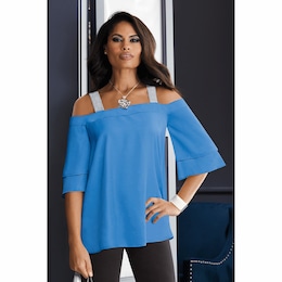 Lili Woven Top, , large