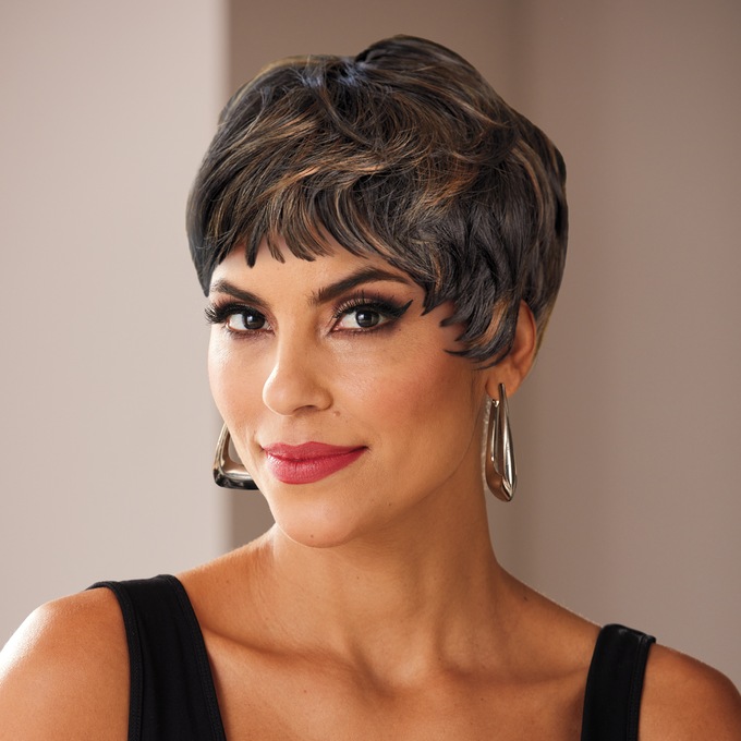 Terri Short Wig, , large