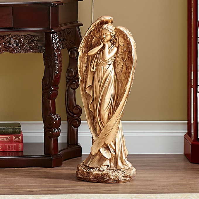 Golden Angel Statue, , large