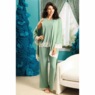 3-Piece Lace Trim PJ Set, , large