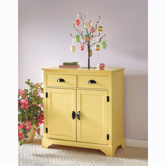 24-Inch LED Lighted Ornament Tree for Year-Round Decorating, , large