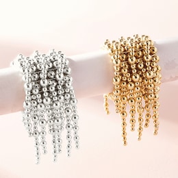 Beaded Fringe Bracelet, , large