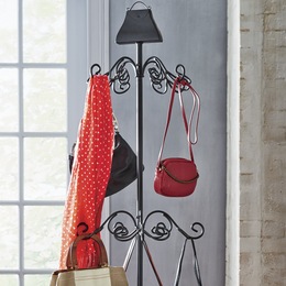 Scroll Purse Rack, , large