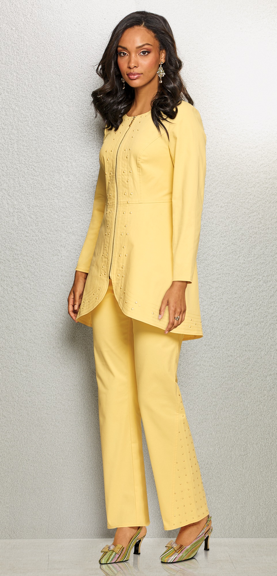 Womens Pants Suits- Plus Size 