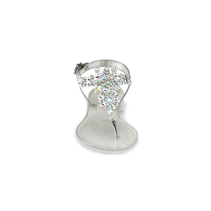 Olivia Miller Rhinestone Strap Thong, , large
