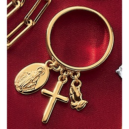 Religious Charms Ring, , large